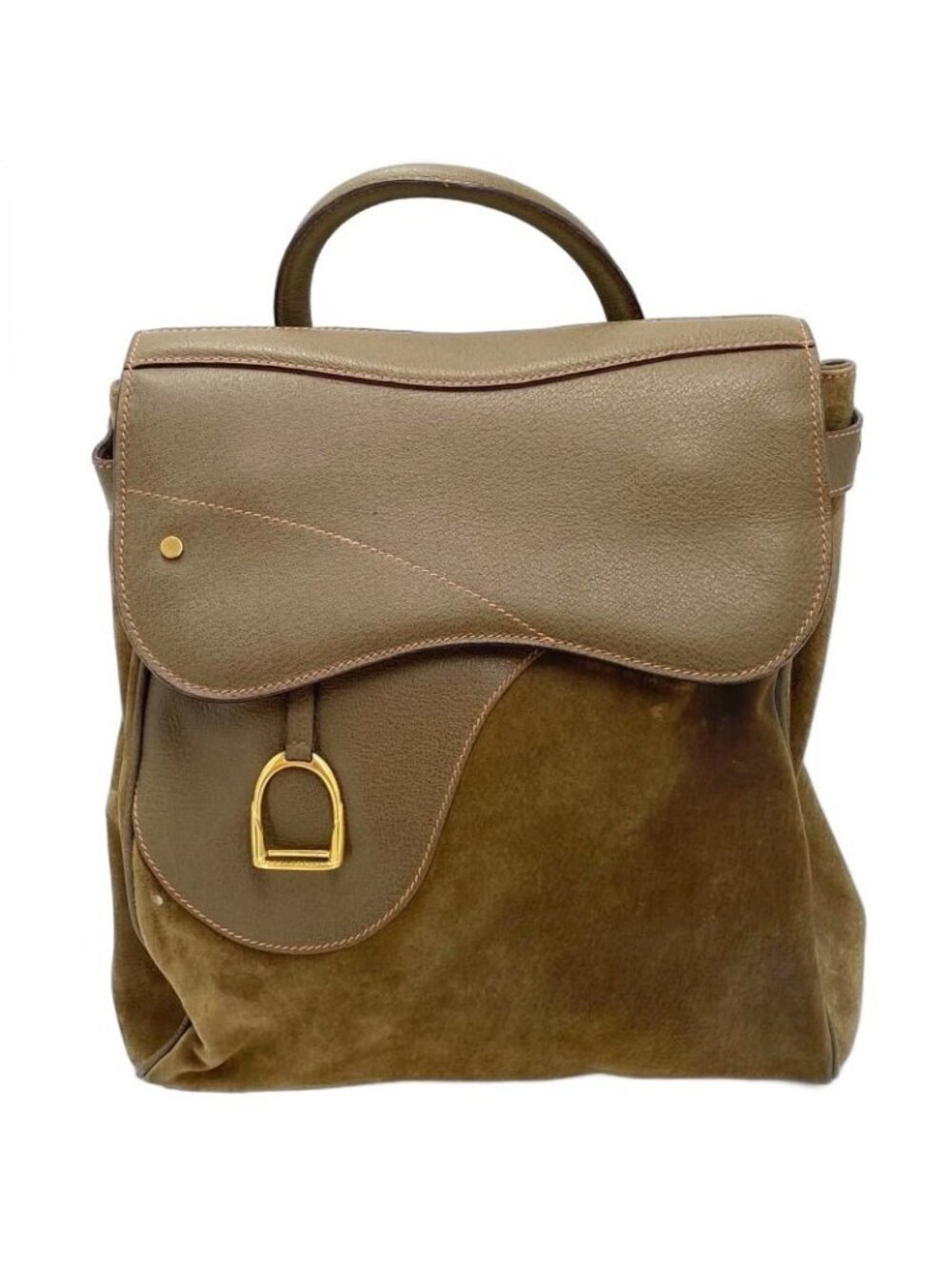 Gucci Backpack Suede Dhardware Gold Abbey